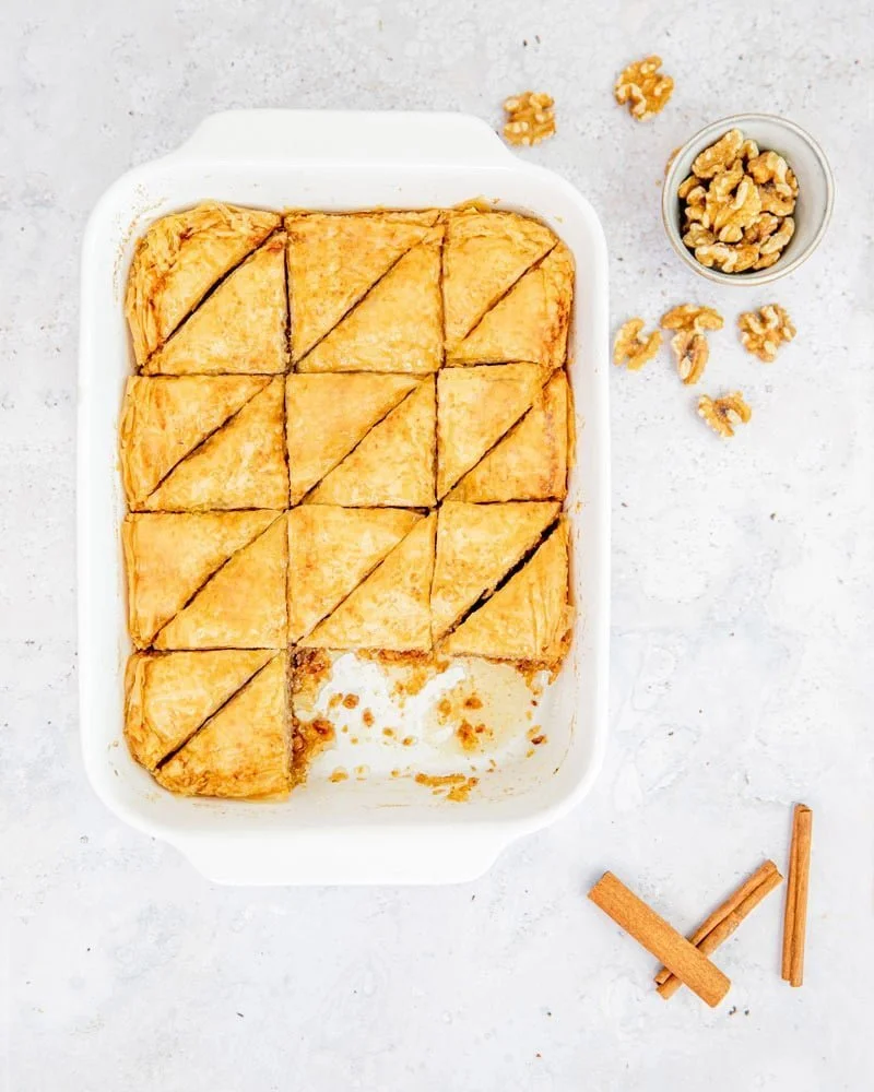 Plat de baklava