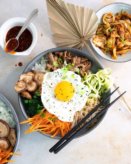 Comment cuisiner un bibimbap coréen au boeuf ?