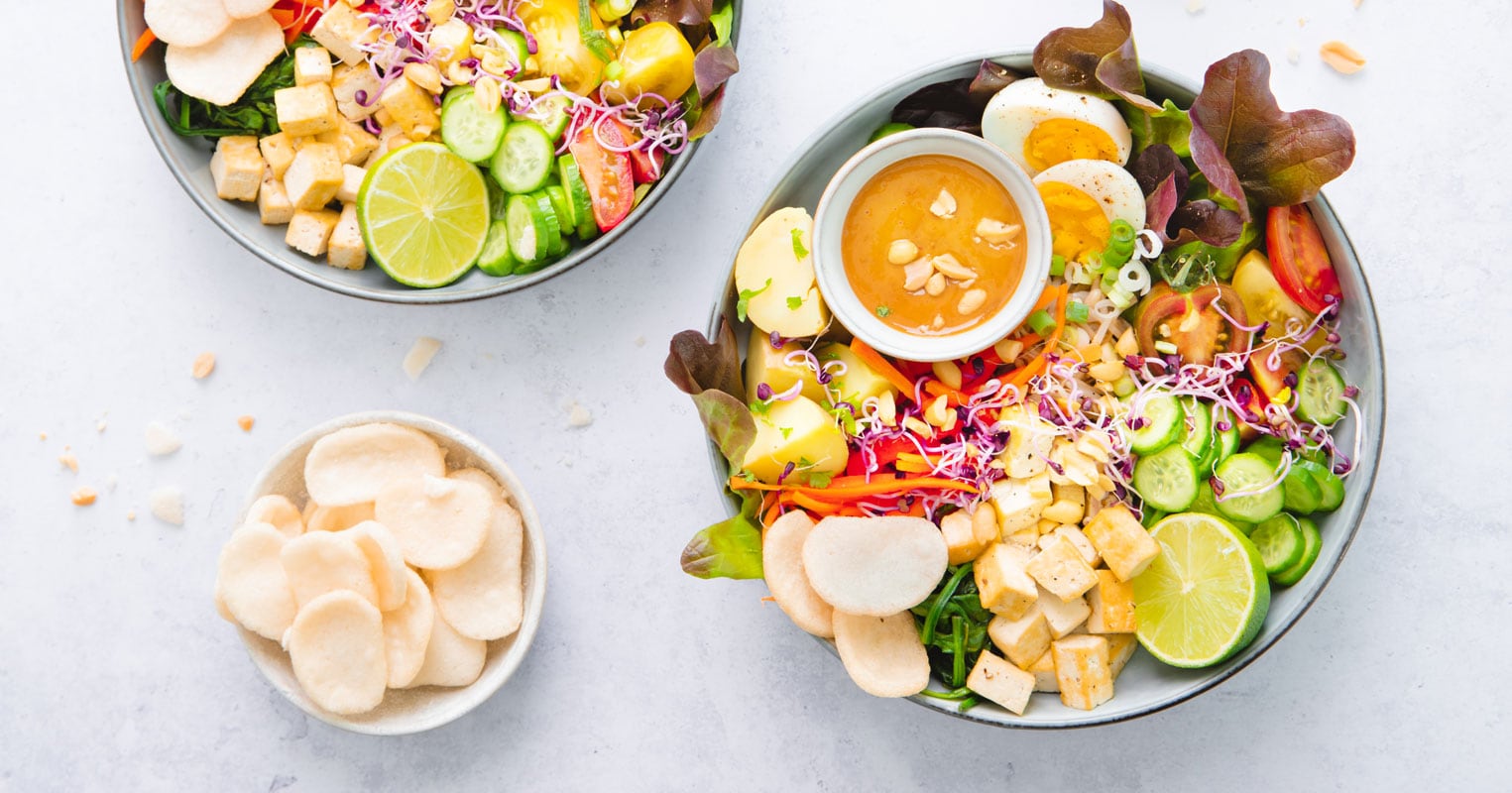 Connaissez-vous la salade balinaise gado gado ? 4 Plats de salade gado gado