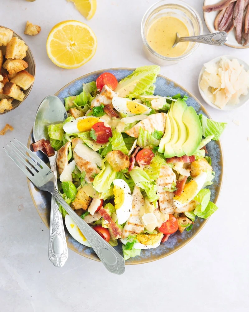 Assiette de salade césar / Caesar salad