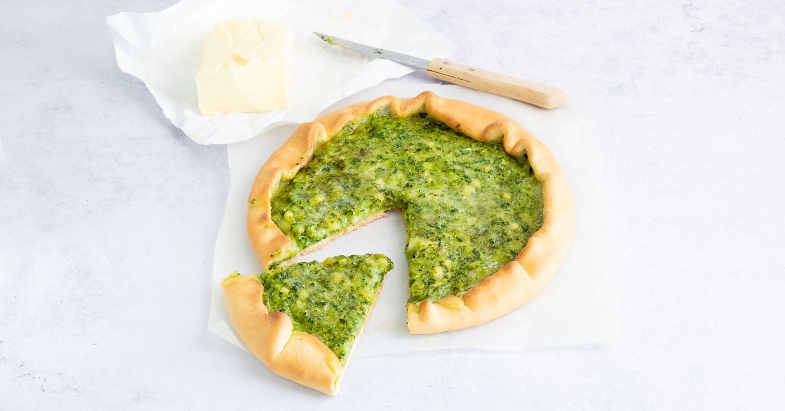 Tarte al djote fait-maison de Nivelles