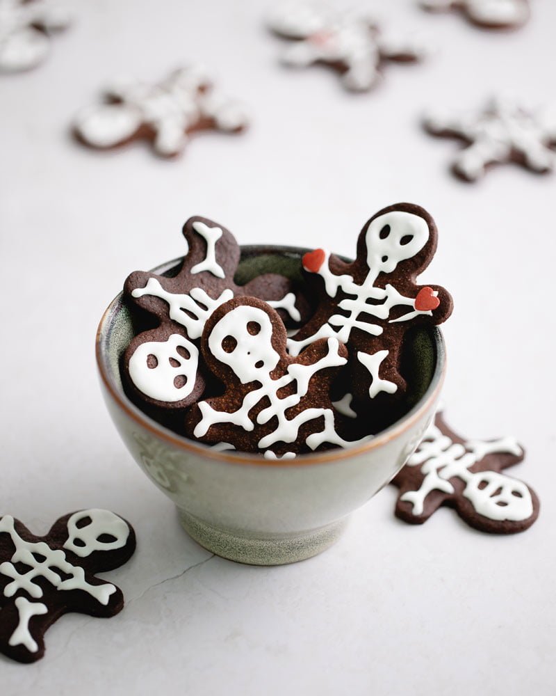 Les biscuits squelettes à faire absolument pour Halloween !