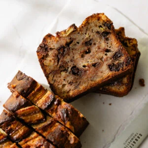Le banana bread, une recette healthy et anti-gaspi !