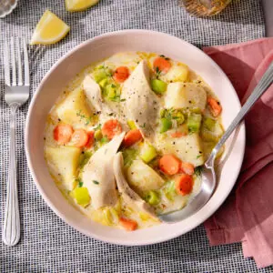 Le waterzooi de poulet à la gantoise, la soupe-repas 100% belge !