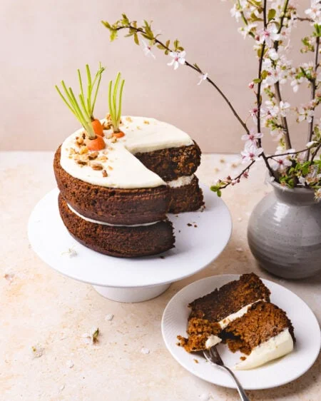 La meilleure recette de carrot cake, moelleux et réconfortant !