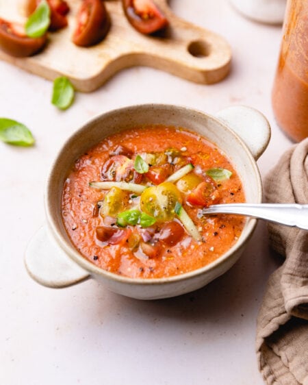 La recette authentique du gaspacho, la soupe fraîche de l’été !