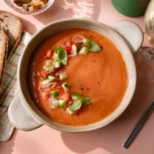 La recette authentique du gaspacho, la soupe fraîche de l’été !