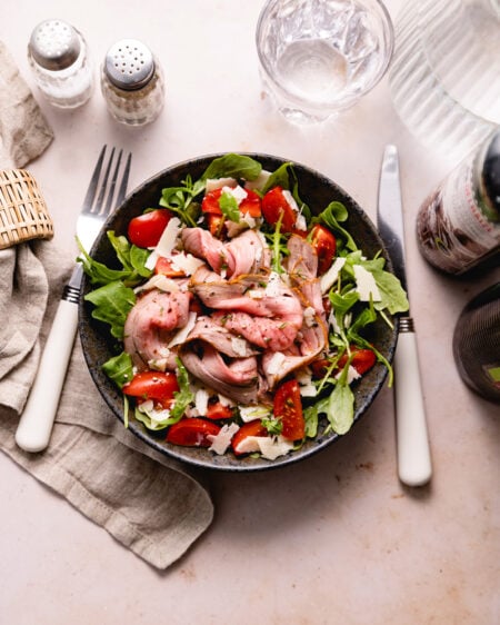 La salade au rosbif, une option gourmande pour un repas équilibré !
