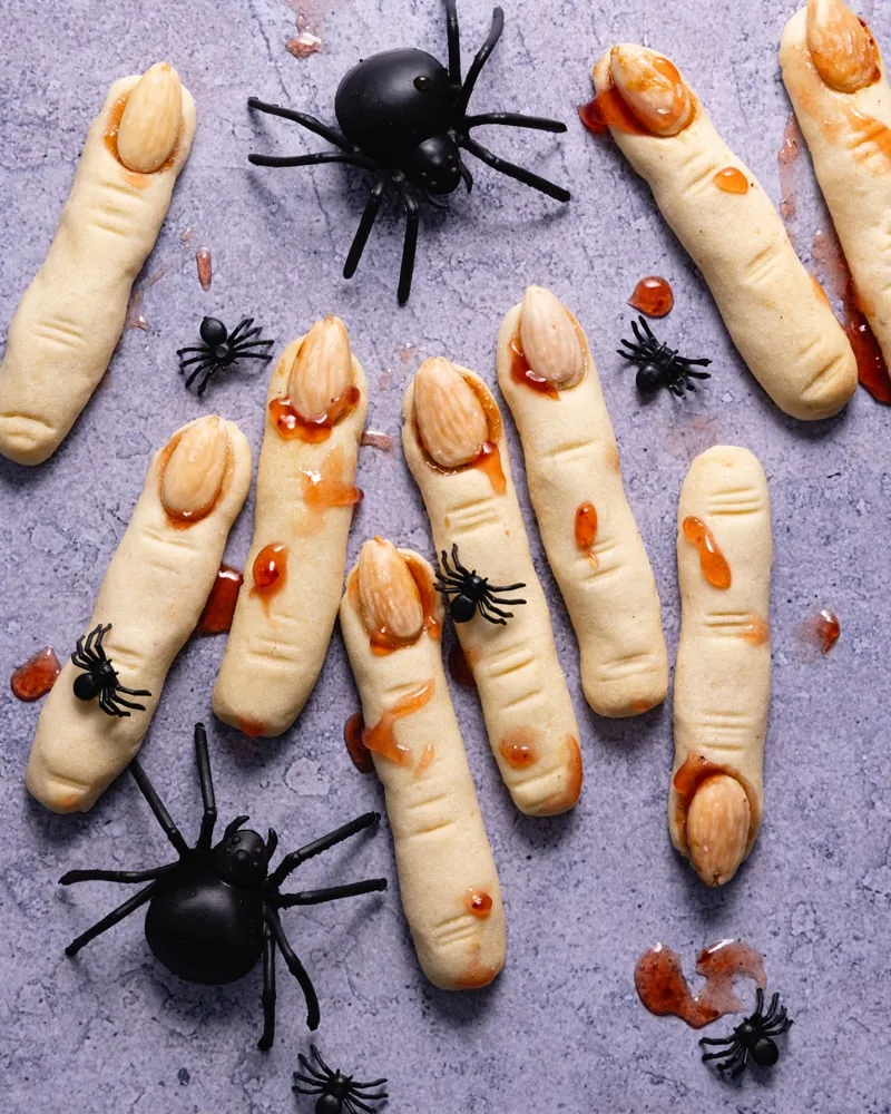 Les biscuits « doigts de sorcière » d’Halloween !