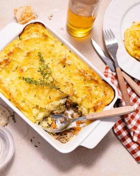 Le hachis parmentier traditionnel, un plat simple et réconfortant