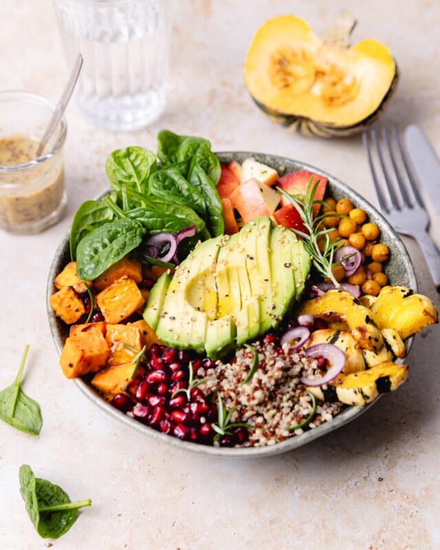 Buddha bowl d'automne
