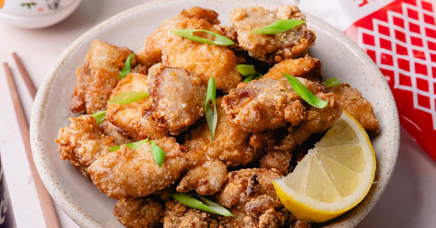 Bol de poulet frit japonais karaage