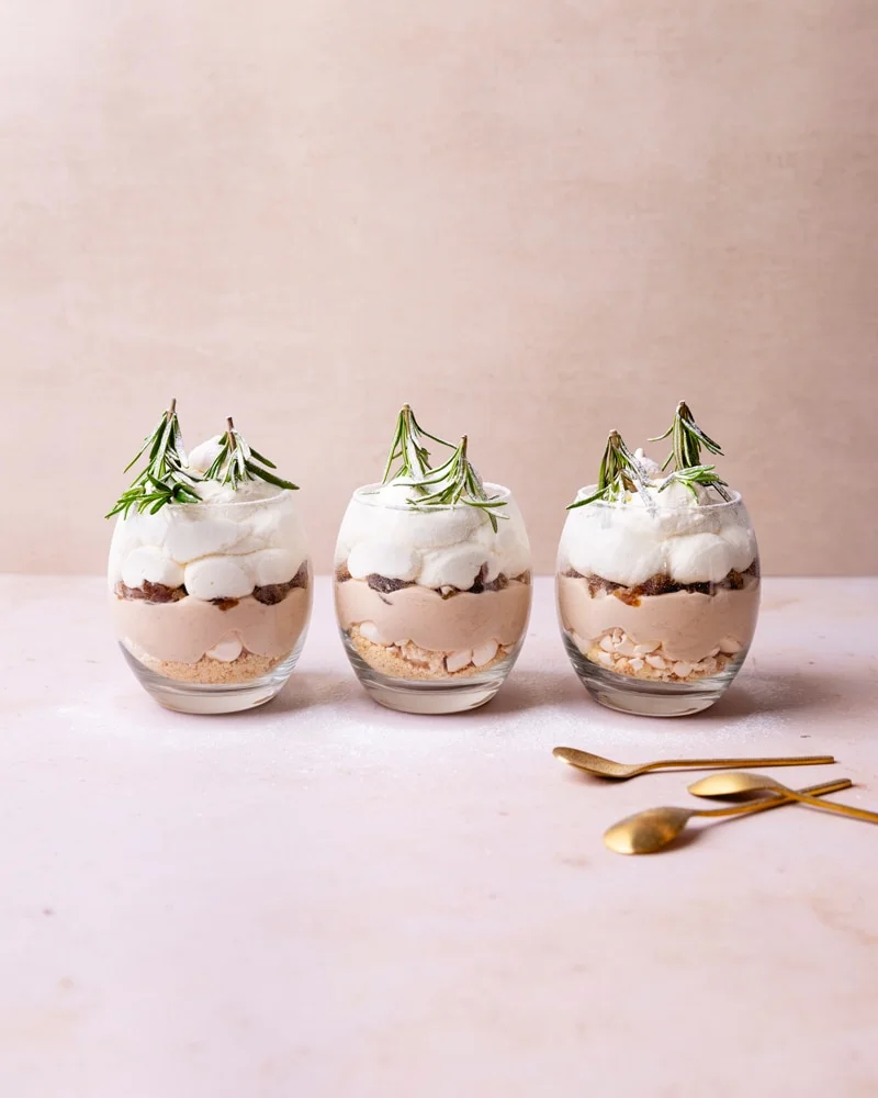 Les fantastiques crackers aux graines, cétogène et sans gluten 6 Trois trifles aux marrons