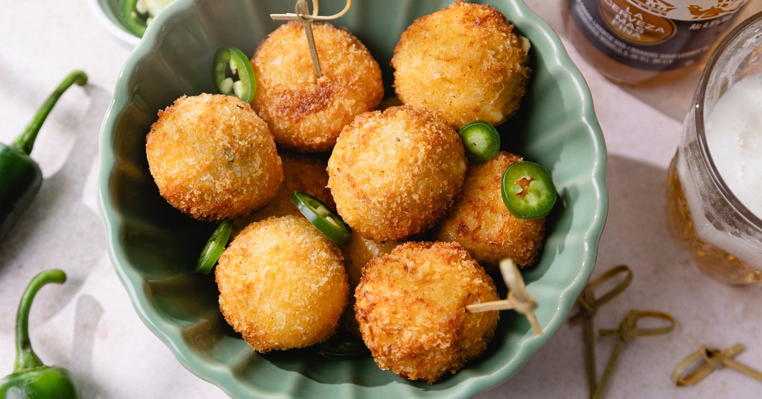 Plat apéro de chili cheese nuggets maison