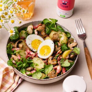 Assiette de salade campagnarde