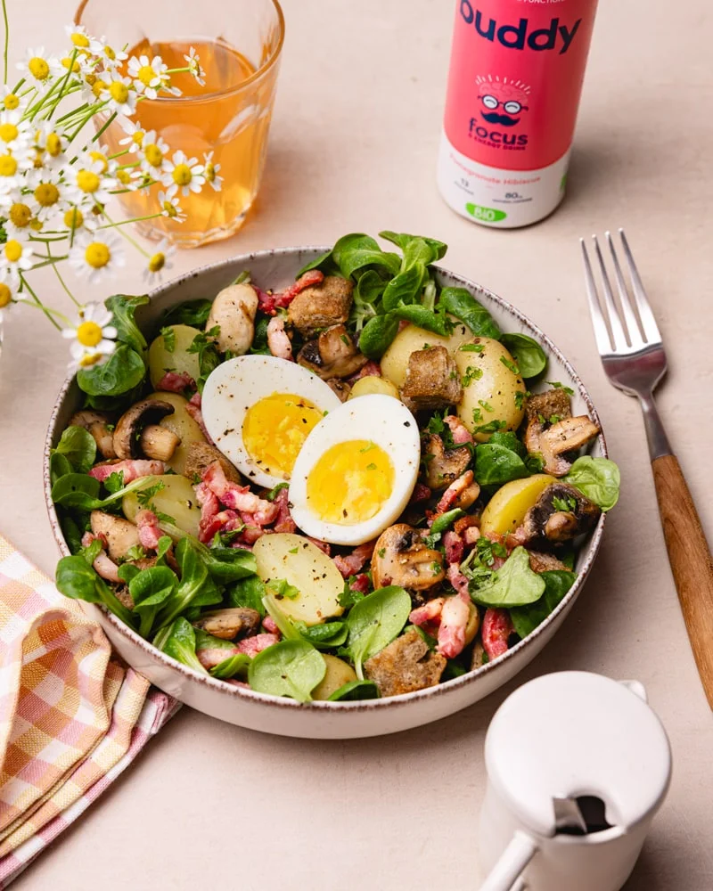 La salade campagnarde, une salade repas extra gourmande !