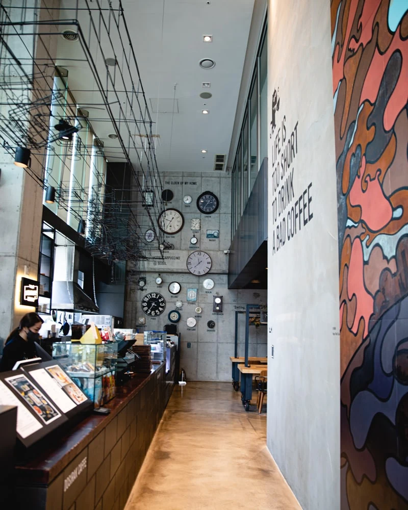 Café de l'hôtel Cappuccino à Gangnam Séoul