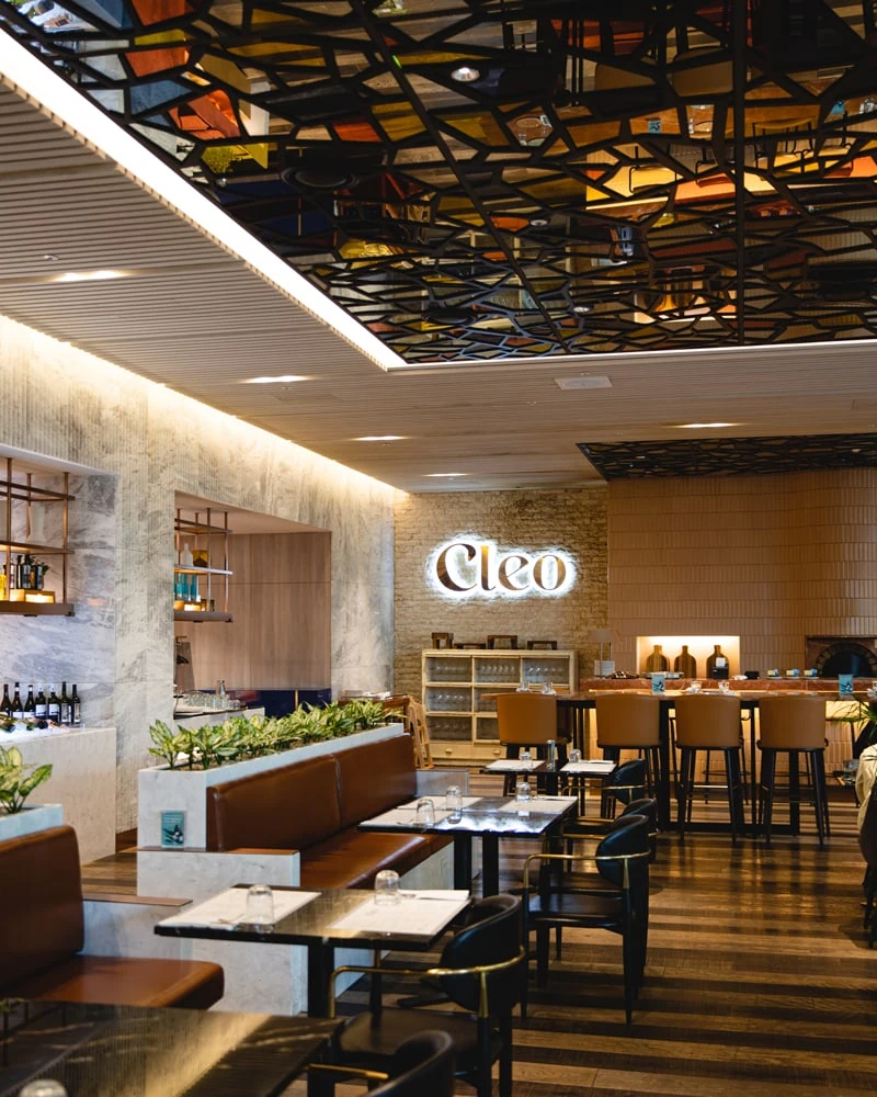 Restaurant Cléo de l'hôtel Mondrian à Itaewon Séoul