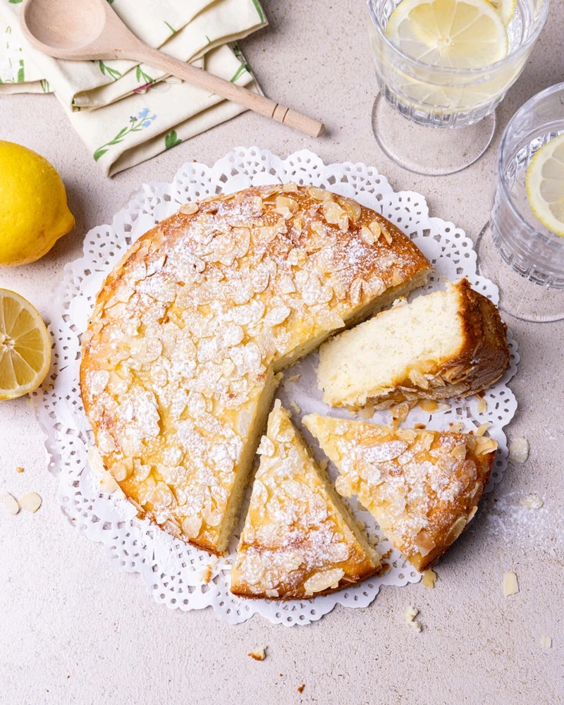 Le gâteau italien à la ricotta, à l’amande et au citron à tomber !