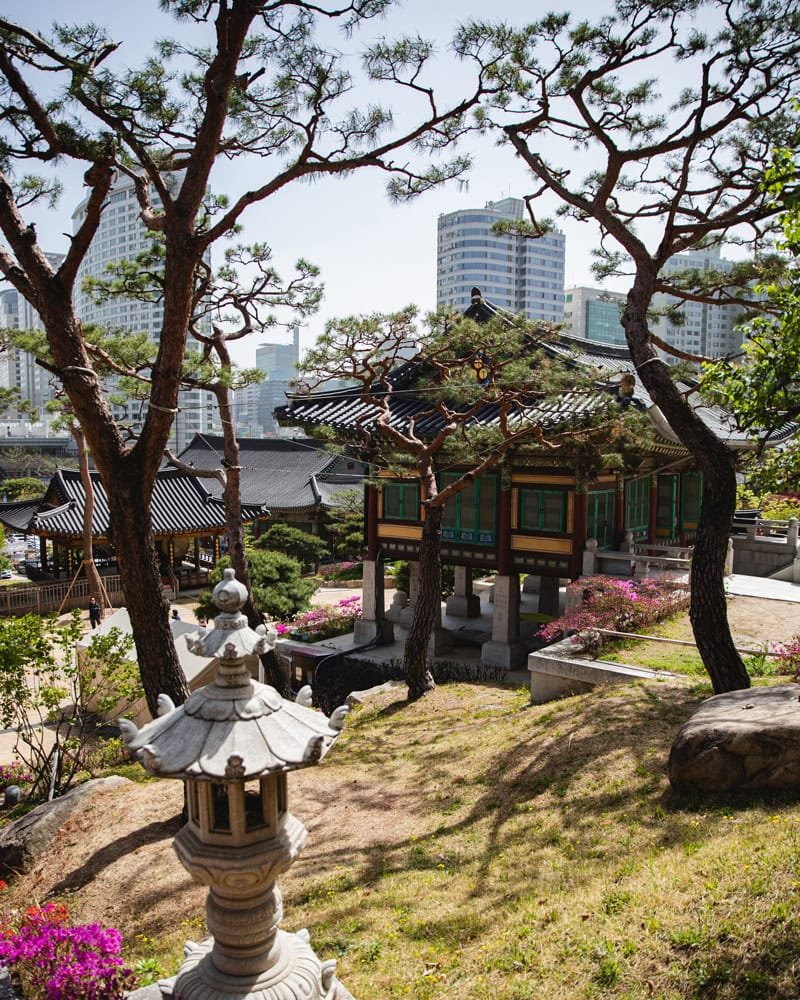 Temple Bongeunsa à Séoul