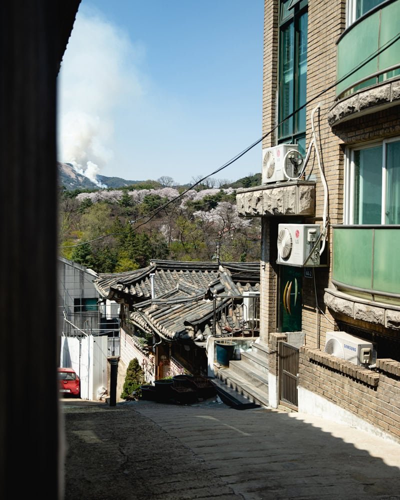 Rue du Bukchon Hanok Village à Séoul