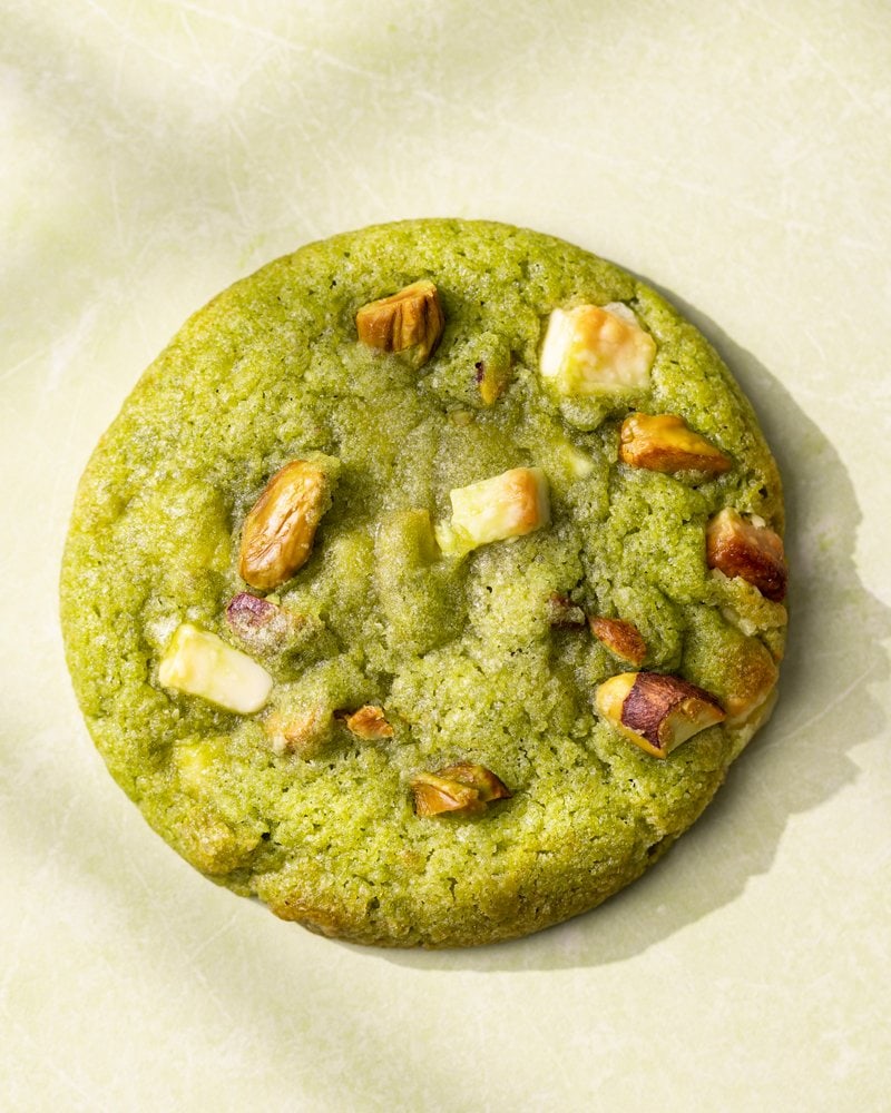 Les cookies maison au thé matcha