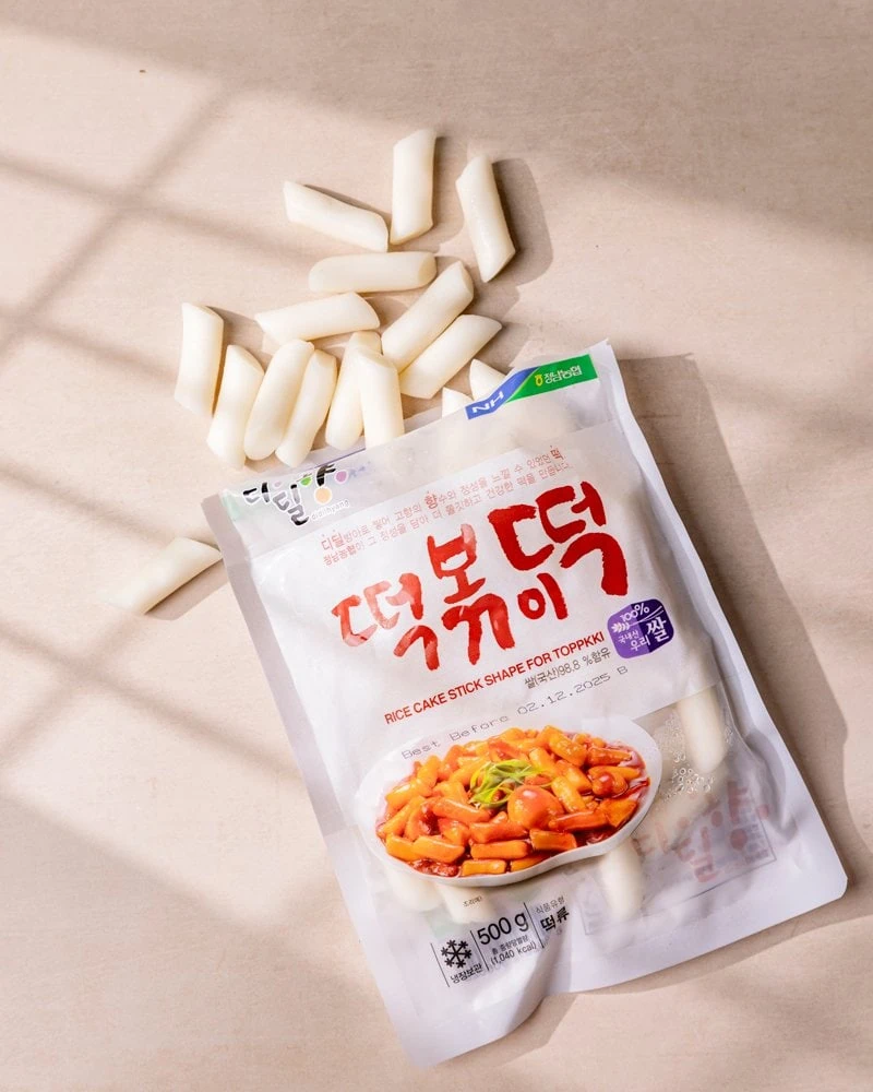 Tteokbokki, les gâteaux de riz coréen