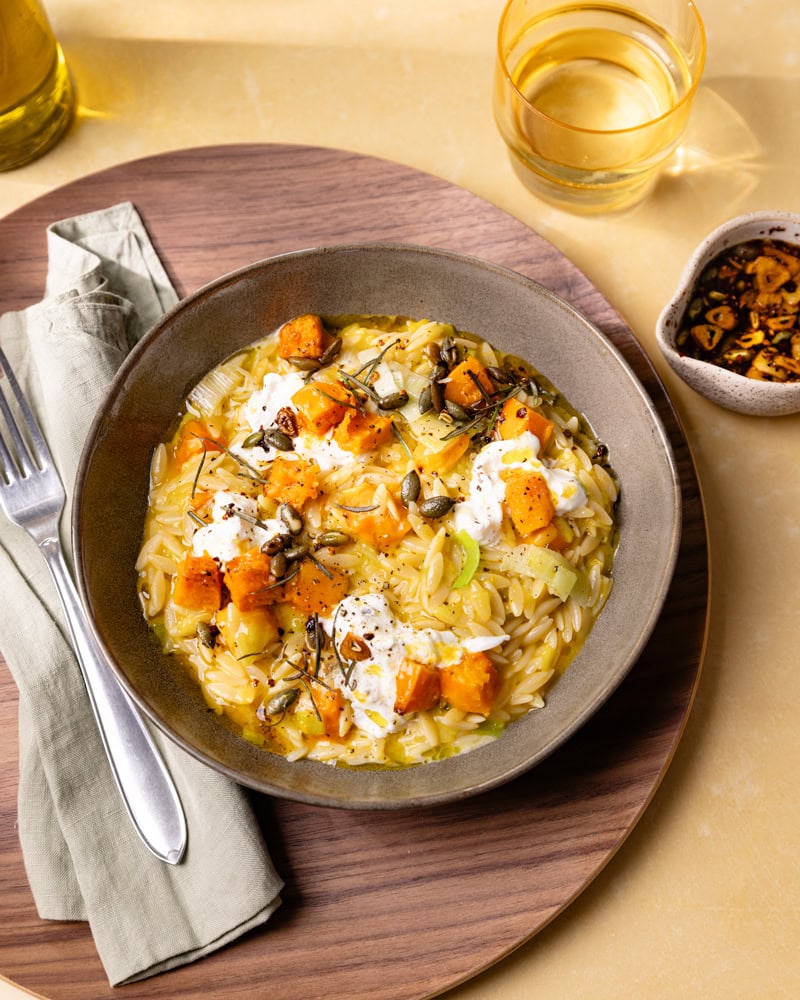 La fabuleuse recette de l’orzotto crémeux aux saveurs d’automne !