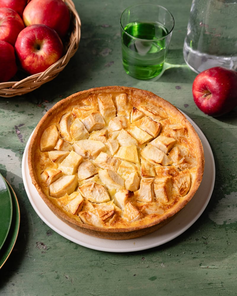 La tarte normande aux pommes