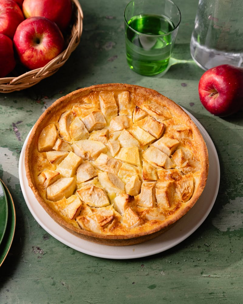 La tarte normande aux pommes