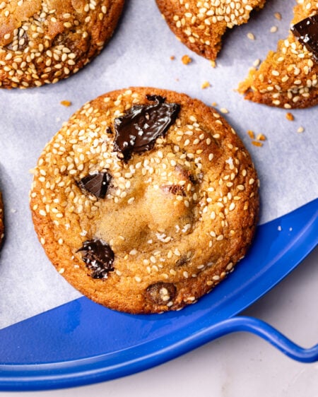 Les umami cookies au miso, sésame et chocolat noir !