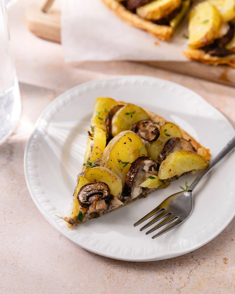 Minestrone verte de printemps : la soupe pleine de légumes ! 6 La tarte fine pommes de terre et tartufata