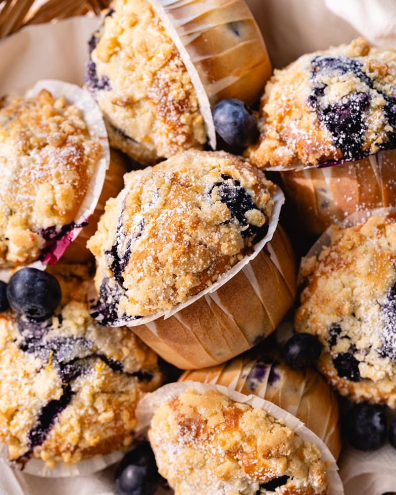 Burrata, fenouil et mandarines : la salade fraîche de fin d’hiver ! 2 Les muffins aux myrtilles