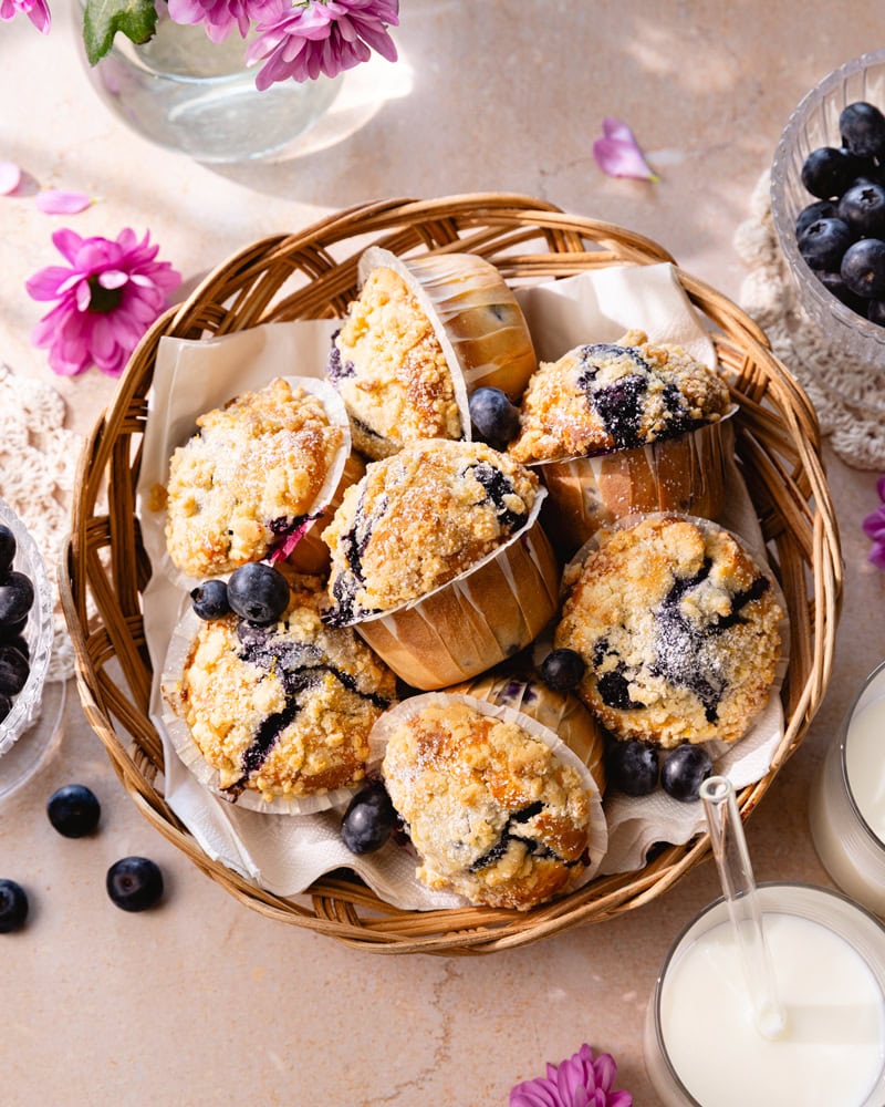 Burrata, fenouil et mandarines : la salade fraîche de fin d’hiver ! 6 Les muffins aux myrtilles