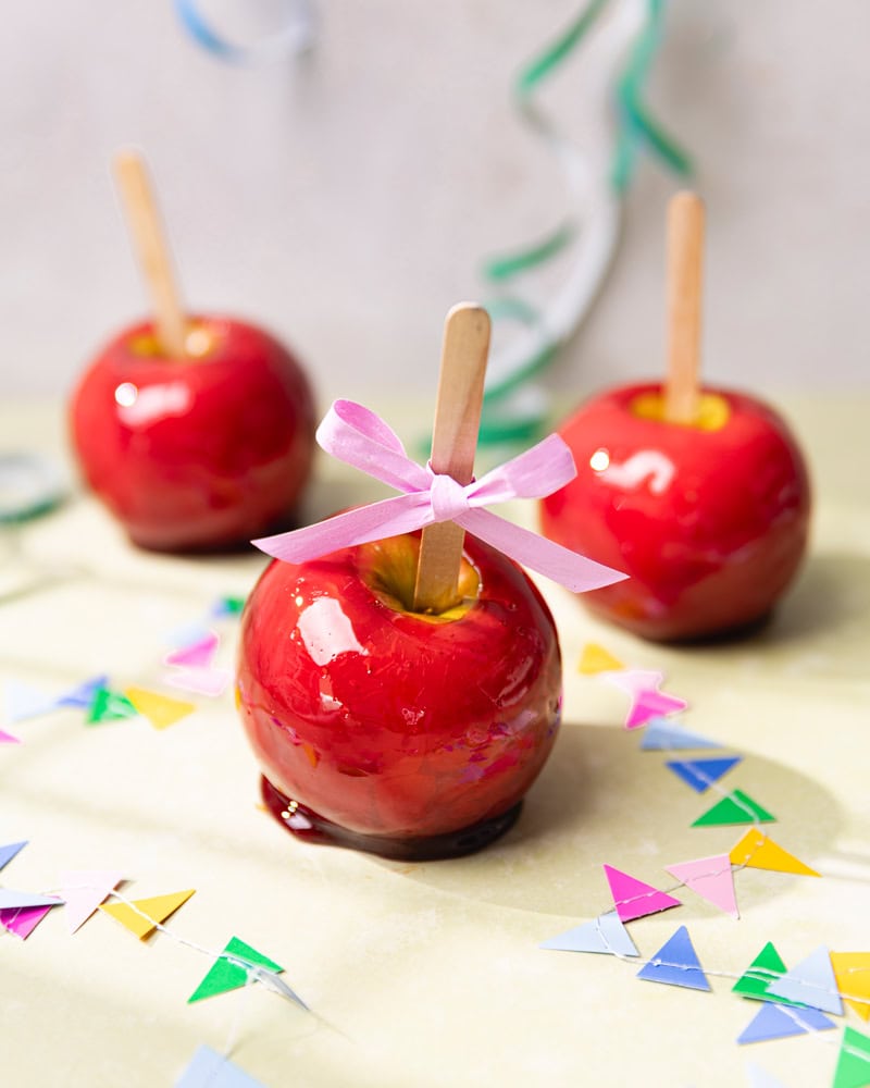 Les pommes d'amour maison