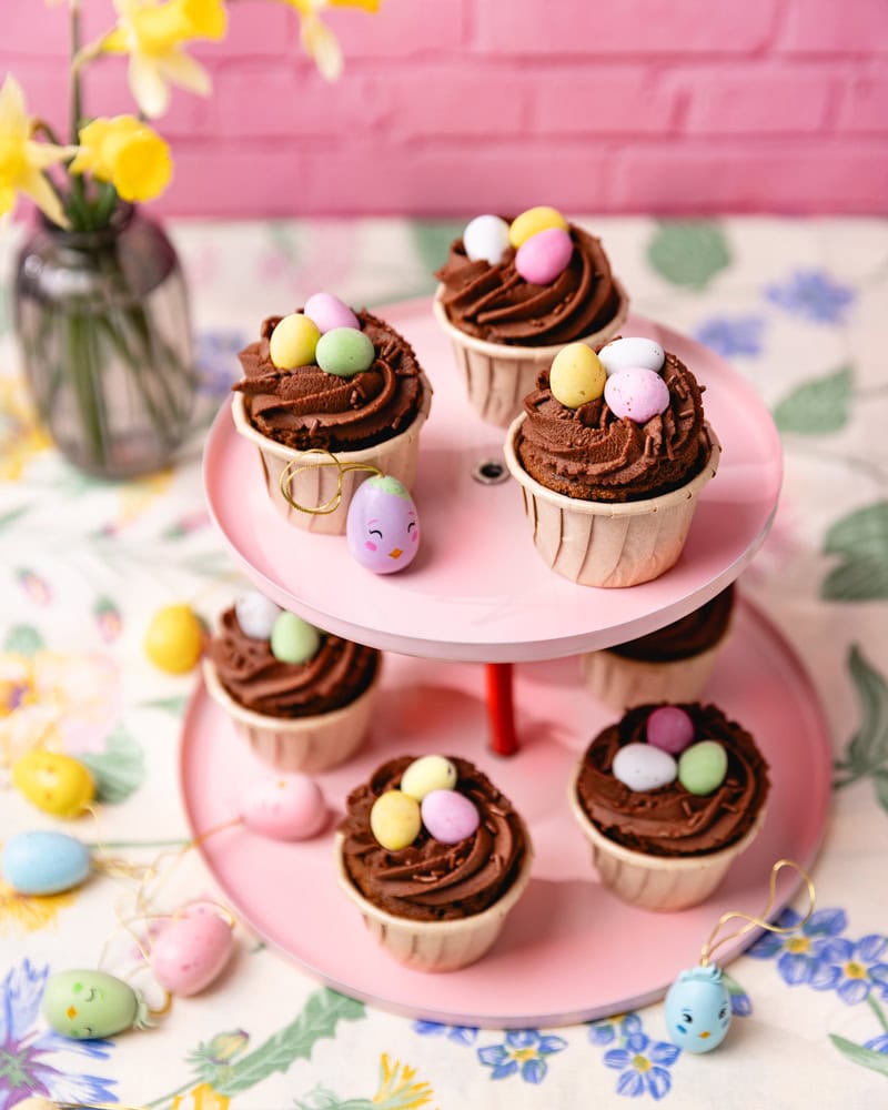 Cupcakes nid de Pâques au chocolat, le dessert facile qui en jette ! 6 Les cupcakes nid de Pâques au chocolat
