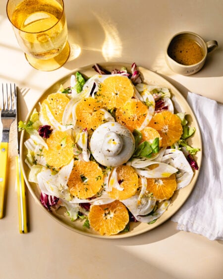 Burrata, fenouil et mandarines : la salade fraîche de fin d’hiver !