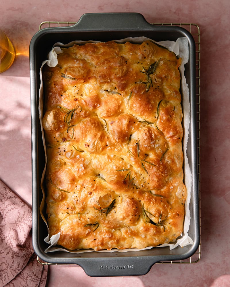 La focaccia maison : moelleuse, dorée et croustillante ! 2 Focaccia italienne maison
