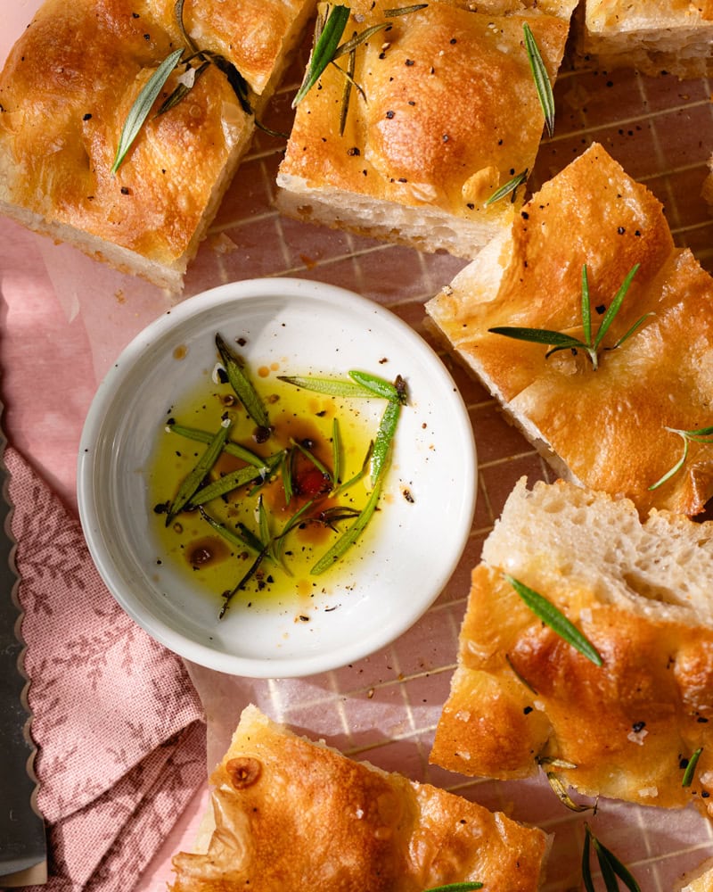 La focaccia maison : moelleuse, dorée et croustillante ! 3 Focaccia italienne maison