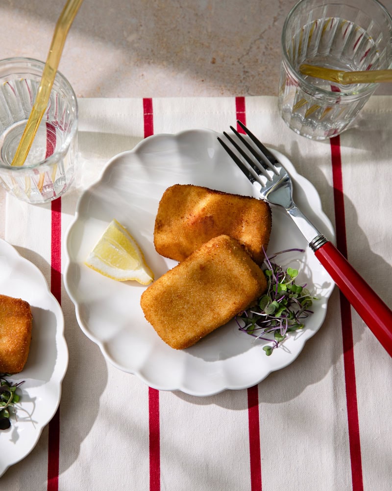 Fondus au parmesan, la croquette de fromage à tomber par terre !
