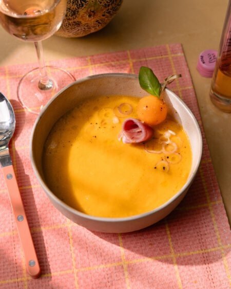Gaspacho au melon, la soupe froide qui change des classiques !