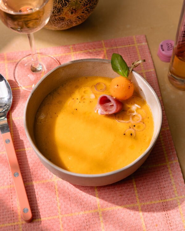 Gaspacho au melon, la soupe froide qui change des classiques !