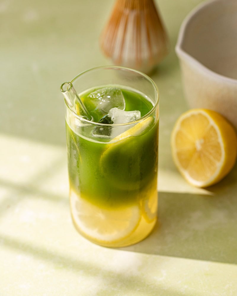 La limonade citron miel au matcha, la boisson tendance de l’été !