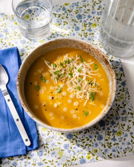 Soupe italienne à la pastina, le vrai goût du réconfort !