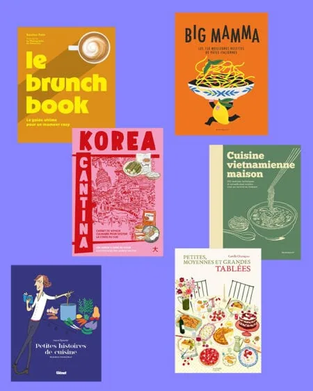Les meilleures nouveautés livres de cuisine à offrir en 2025 !