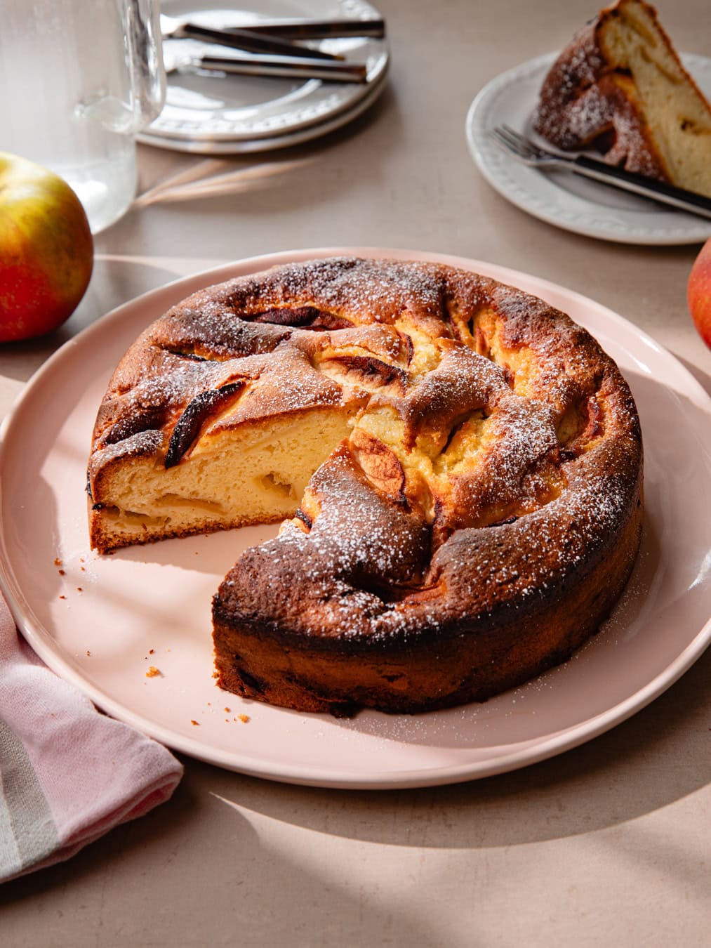 Le cake aux pommes, façon grand-mère