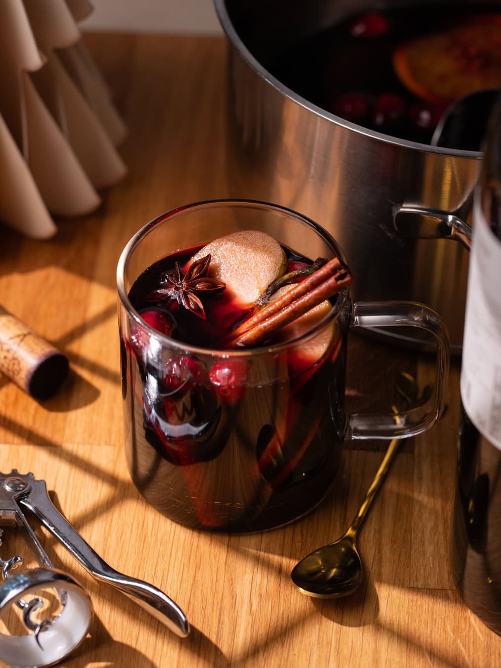 Le vin chaud qui vous transporte dans un marché de Noël !