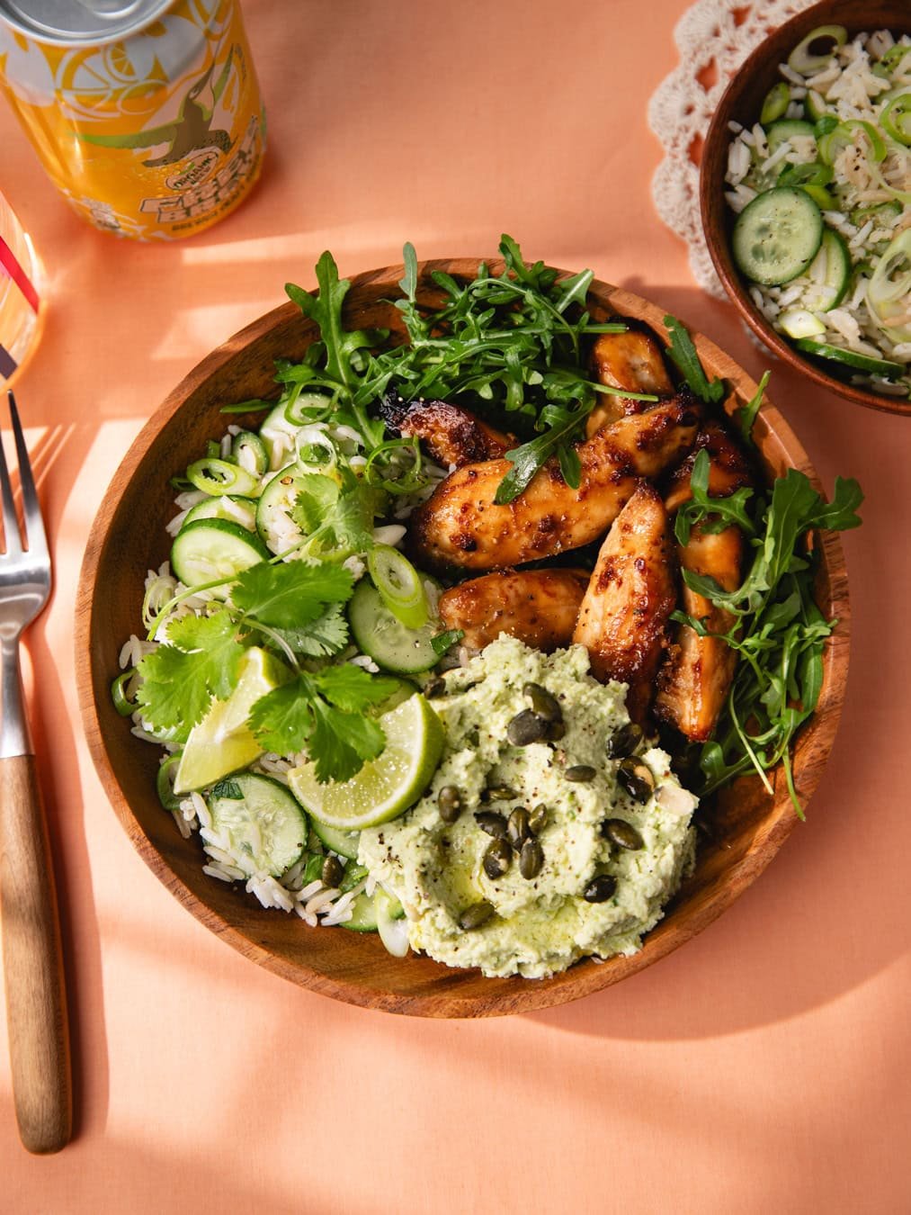 Bowl poulet miso et riz complet : la recette healthy facile pour vos lunchs !