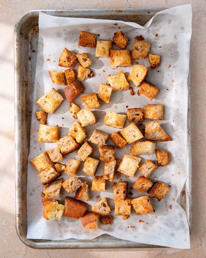 Comment faire des croûtons à l’ail maison ultra croustillants ?
