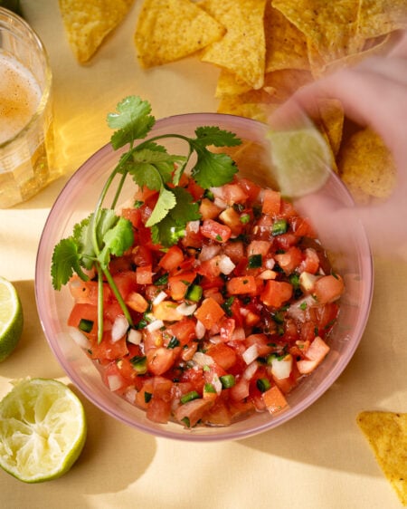 Pico de gallo maison : la vraie recette mexicaine prête en 10 minutes !
